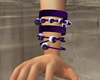 Purple-Metal Bracelets R