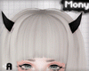 !! Demon Horns Black