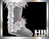 HB* Uggs Furry Silver