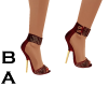 [BA] Red Metal Shoes