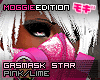 ME|GasmaskStar|Pink/Lime