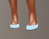 Baby Blue Flat shoes