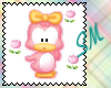 Pink Penquin Stamp