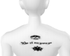 Gothic BackTattoo