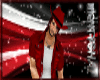 Red Sexy Hat w/ hair *S