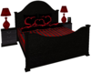 Custom Red&Black Bed