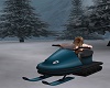 Animated Snowmobile