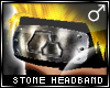 !T Stone headband [M]