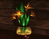 reflective flower vase