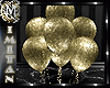 (MI) Gold Balloons
