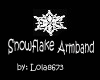 SNOWFLAKE ARMBAND (R)