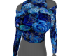 blue rose top