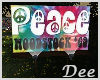 Hippie Woodstock Sign