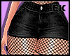 Shorts + Fishnet