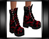 Red Camo  Boots M