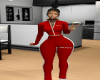 Palm Angles red sweats