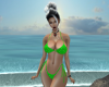 Teeny Weeny Lime Bikini