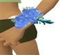blue rose corsage