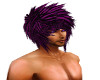 Mens Purple hair 