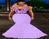 D. Purple Long Dress