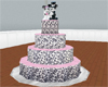 Blk N Wht wedding cake