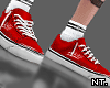 Nt. Red Sneakers+Socks
