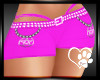 Pink Cute Penta Shorts