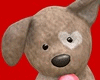 Valentine Puppy Plush