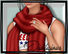 !D! Red Fall Scarf