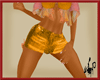 Orange Jean Shorts BM