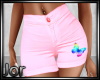 *JJ* Pink Beach Shorts