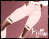 BG: RIPPED PINK JEANS