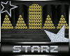 ✮ Gold Studded Nails