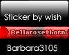 VIP Sticker Bellarosetho