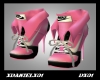  high heels pink
