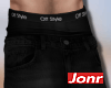 Wide Pants Jeans Black