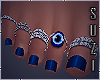 SZ Blue Nail * Ring