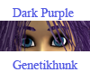 Dark Purple Female Brows