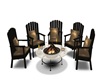 Classy outdoor patio set
