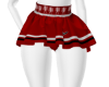 Red/Black/White Skirt