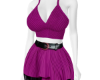 Purple summer dress