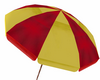 parasol jaune rouge