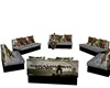 6pc couch-walking dead