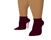 Wine colored boots