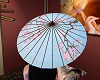 Blue Sakura Umbrella