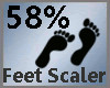 Feet Scaler 58% M A