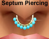 Bead Septum Piercing