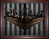 Chessboard with chess