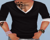~V~ Tone Black PoloShirt