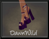 Cherie Purple Heels